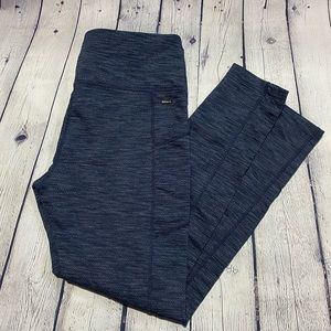 Navy mondetta leggings with pockets